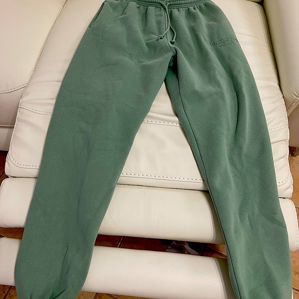 Sage green joggers Brand new without tags